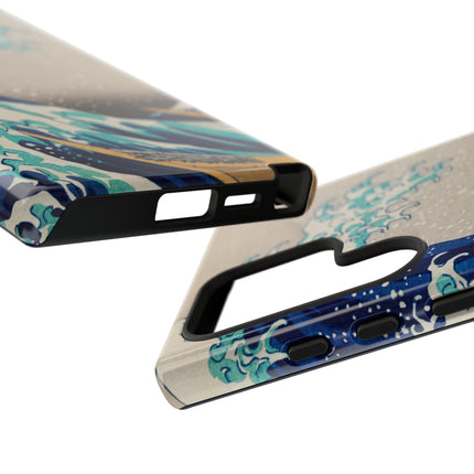 The Great Wave off Kanagawa by Katsushika Hokusai Phone Cases