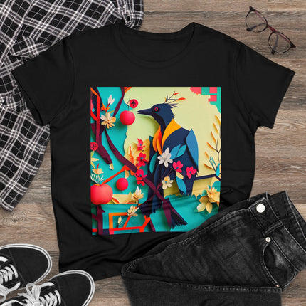 Curious Crow Women's Midweight Cotton Tee