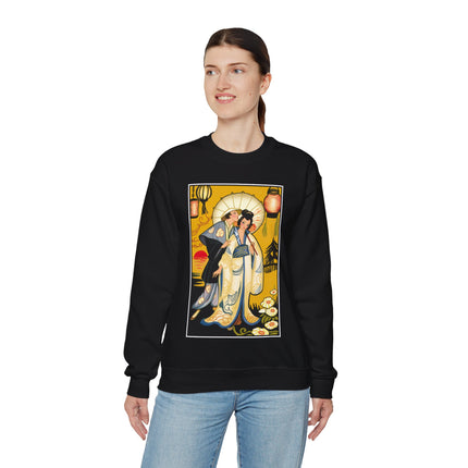 Golden Embrace Heavy Blend™ Crewneck Sweatshirt