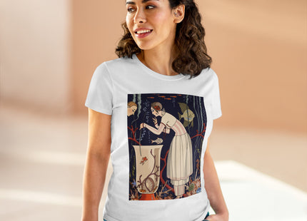 L'Etourdissant Petit Poisson (The Dazzling Little Fish) by George Barbier Women's Midweight Cotton Tee