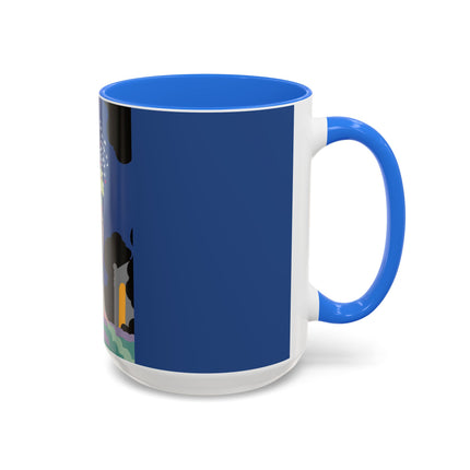 Butterfly Enchantress Colorful Mugs – Ethereal Art Deco Magic & Transformation