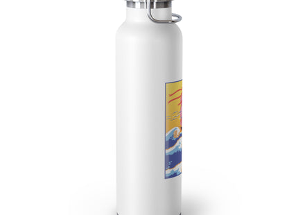 Golden Seas and Whimsical Dreams Copper Vacuum Insulated Bottle, 22oz