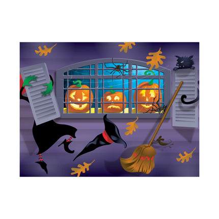 Whimsical Halloween Mischief Matte Horizontal Posters