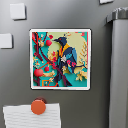 Curious Crow Die-Cut Magnets (5 Sizes)