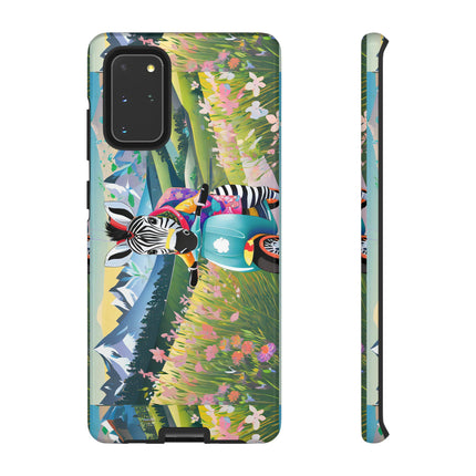 Stripes on Wheels Phone Cases