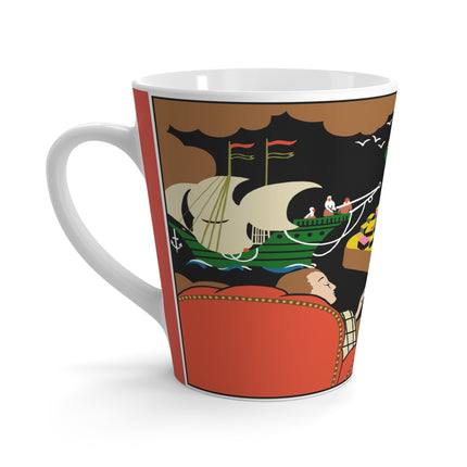 Enchanted Pages Latte Mug