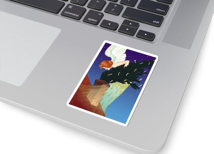 The Christmas Angel Kiss-Cut Stickers (4 Sizes)