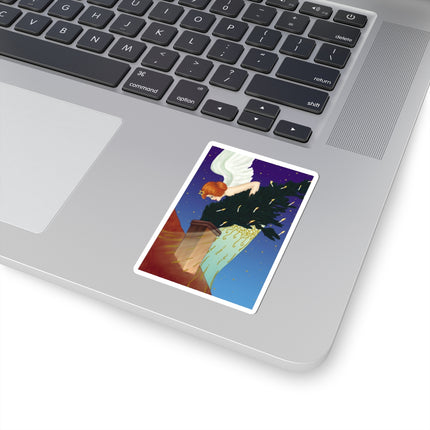 The Christmas Angel Kiss-Cut Stickers (4 Sizes)