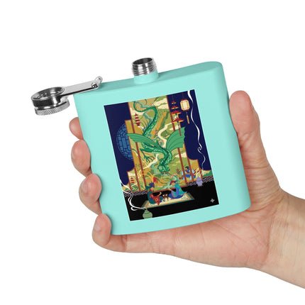 Celestial Dragon Gathering Flask – Mythic Majesty & Timeless Tradition