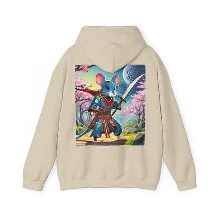 Cyber Samurai Rat – Heavy Blend™ Hooded Sweatshirt