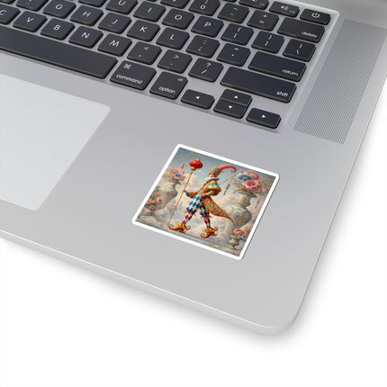 The Ornamental Jester Kiss-Cut Stickers (4 Stickers)