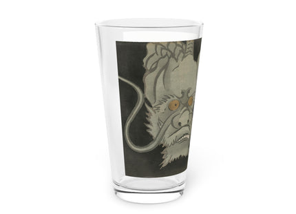 Dragon by Kamisaka Sekka Glass, 16oz