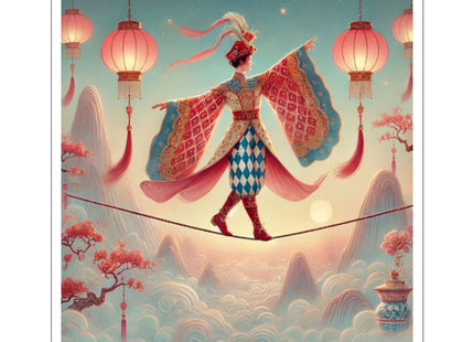 The Lantern Walker Kiss-Cut Stickers (4 Sizes)