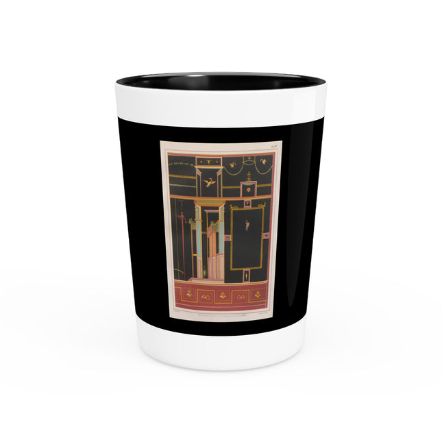 Pompeii Walls Pl.04 by Victor Steeger  Ceramic Shot Glass