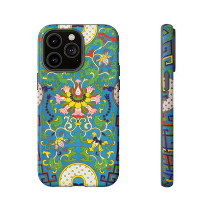 Chinese Floral Illustration by Owen Jones Phone Cases