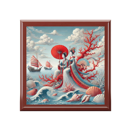 Ladies by the Quiet Sea Jewelry Box
