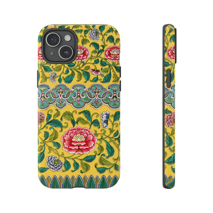 Chinese Floral Illustration by Owen Jones Phone Cases