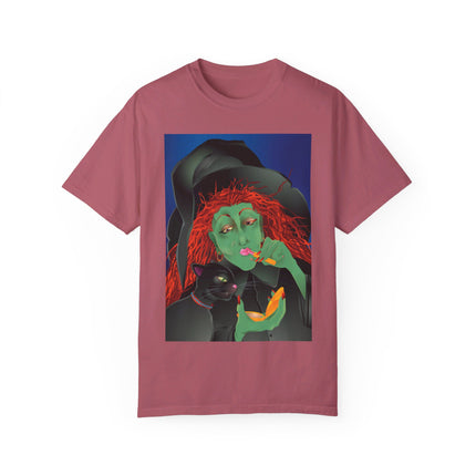 Mirror, Mirror A Witch's Touch Unisex Garment-Dyed T-shirt