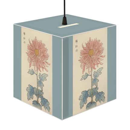 Keika Hyakugiku, Pl.15 by Keika Hasegawa Light Cube Lamp