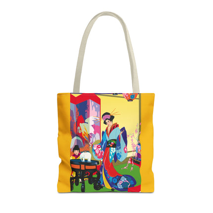 A Timeless Journey by Umberto Brunelleschi Tote Bag (AOP)