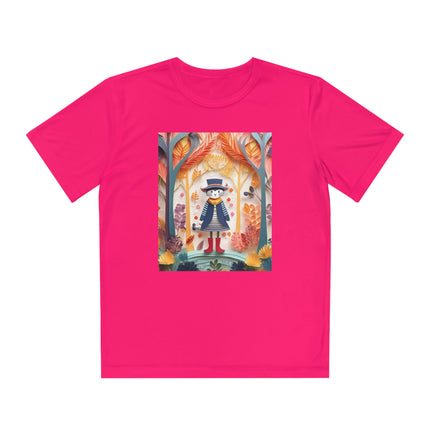 Cat in Boots in the Enchanted Forest Youth Competitor Tee