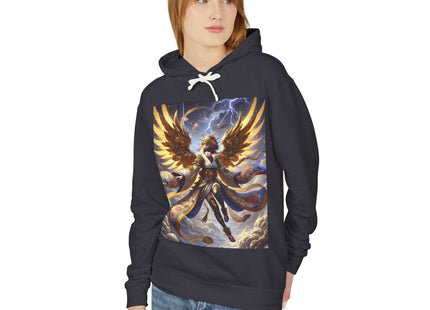 Valkyrie Descending Through Storm Hoodie