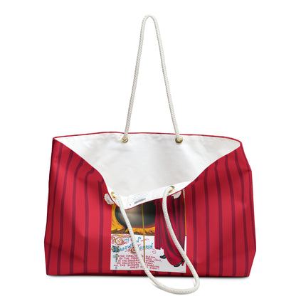 The Hallowe'en Cauldron In the Firelight's Gleam Weekender Bag