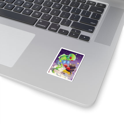 Cosmic Clash Kiss-Cut Stickers (4 Sizes)