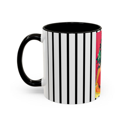Art Deco Christmas Enchantment Colorful Mugs (11oz, 15oz)