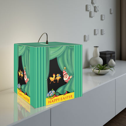 Easter Elf's Whimsy Light Cube Lamp