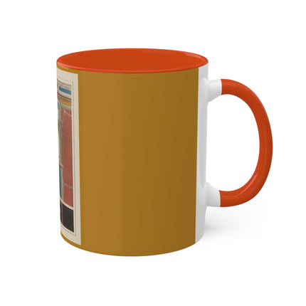 Pompeii Walls Pl.20 by Victor Steeger Colorful Mugs, 11oz