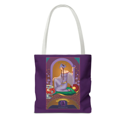 Astrology Gem Series: February & Amethyst Tote Bag