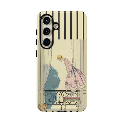Falbalas et fanfreluches, La Souris by George Barbier Phone Cases