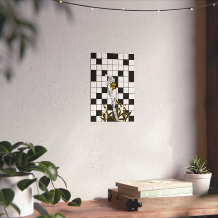 Woman and the Crossword Fine Art Posters