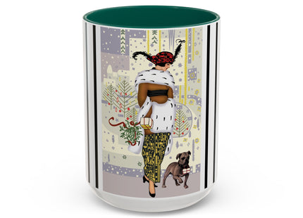 Wrapped in Elegance Colorful Mugs (11oz, 15oz)