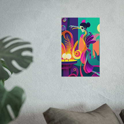Dance of the Skeleton Ballerinas Fine Art Posters