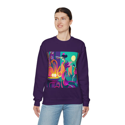 Dance of the Skeleton Ballerinas Unisex Heavy Blend™ Crewneck Sweatshirt