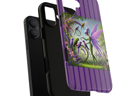 Lavender-Winged Fairy Phone Cases