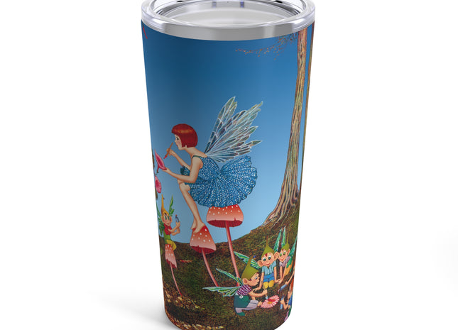 Periwinkle Painting the Petals by Ida Outhwaite Tumbler 20oz