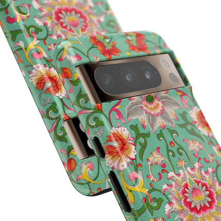 Colorful Floral Pattern by Owen Jones Phone Cases
