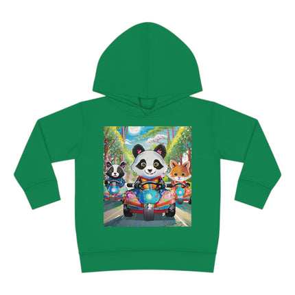 Bumper Car Bonanza Toddler Pullover Fleece Hoodie