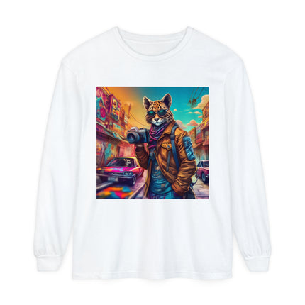 Neon Photographer Long Sleeve T-Shirt