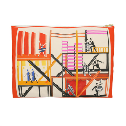 Maquettes de Théâtre 4 Accessory Pouch – Alexandra Exter Cubist Futurist Art Design