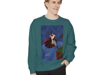 The Enchanted Witch Unisex Garment-Dyed Sweatshirt
