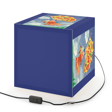 Flight of Blossoms Light Cube Lamp