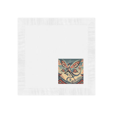 Dragon Fairy of the Temple White Coined Napkins