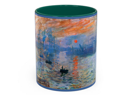 Sunrise by Claude Monet Colorful Mugs (11oz, 15oz)
