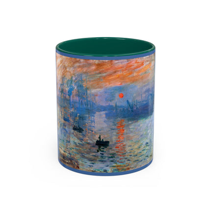 Sunrise by Claude Monet Colorful Mugs (11oz, 15oz)