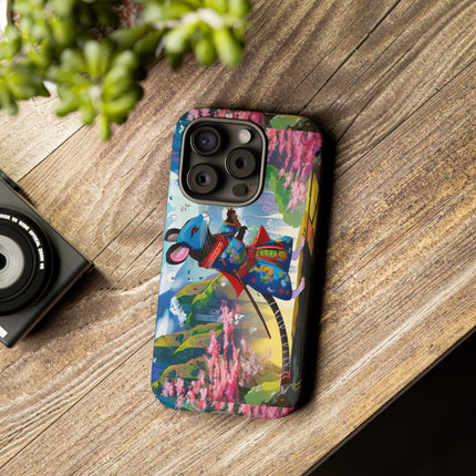 Cyber Samurai Rat Phone Cases