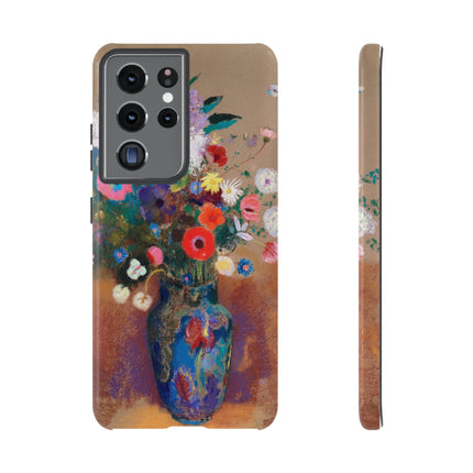 Bouquet of Flowers by Odilon Redon Phone Cases
